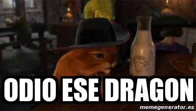 Meme Personalizado - Odio ese dragon - 31541349