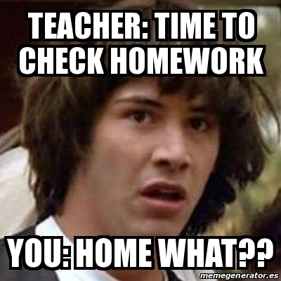 homework check meme