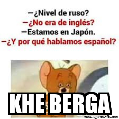 Meme Personalizado - Khe Berga - 31680263