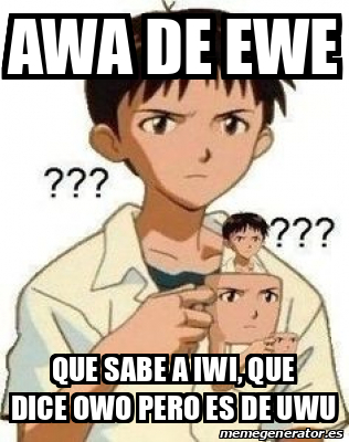 Memes Anime Uwu Diferencias Entre Uwu Owo Awa Y Ewe Memes Engracados ...