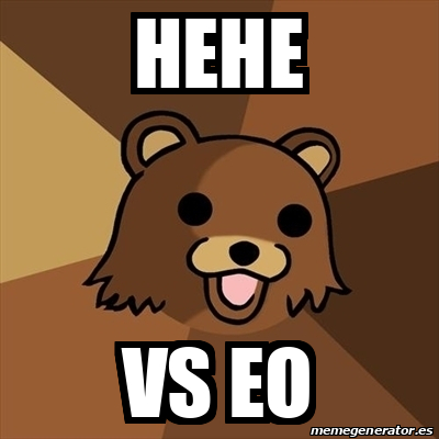 Meme Pedobear - hehe vs eo - 31734573