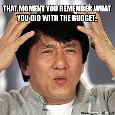 Meme Jackie Chan - That moment you remember what you did with the ...