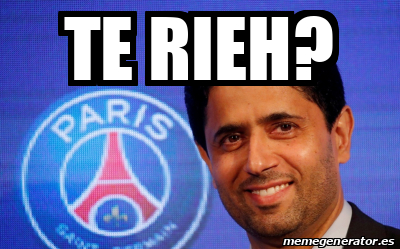 Meme Personalizado - TE RIEH? - 31874392