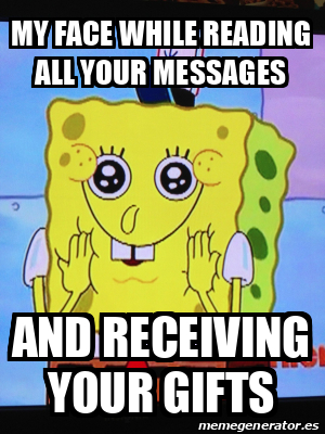 Meme Personalizado - My face while reading all your messages and ...