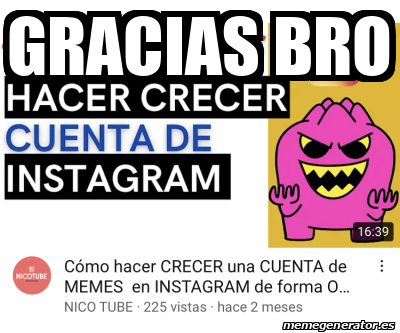 Meme Personalizado Gracias Bro 32266317 meme-personalizado-gracias-bro-32266317