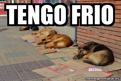 Meme Personalizado - TENGO FRIO - 32319061