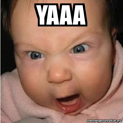 Meme Bebe furioso - Yaaa - 32324888