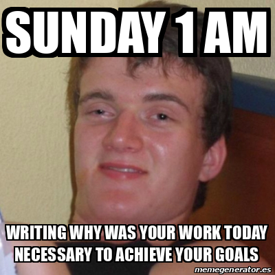 Meme Stoner Stanley - sunday 1 am writing why was your work today ...