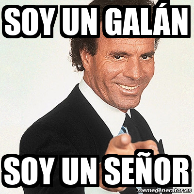 Meme Julio Iglesias - Soy un galán Soy un señor - 32385964