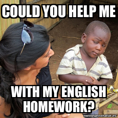 could you help me with my homework