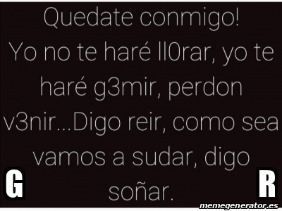 Meme Personalizado - G r - 32489022