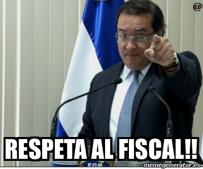 Meme Personalizado Respeta Al Fiscal