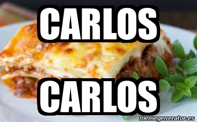 Meme Personalizado Carlos Carlos