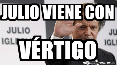 Meme Personalizado Julio Viene Con V Rtigo