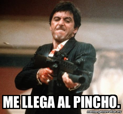 Meme Personalizado - me llega al pincho. - 33137316