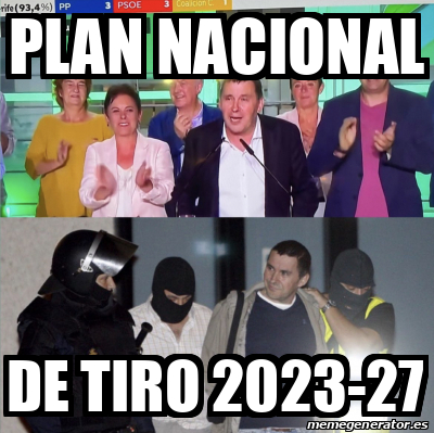 Meme Personalizado Plan Nacional De Tiro