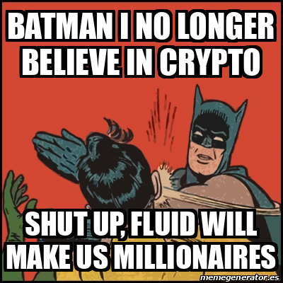 Meme Batman Slaps Robin Batman I No Longer Believe In Crypto Shut Up