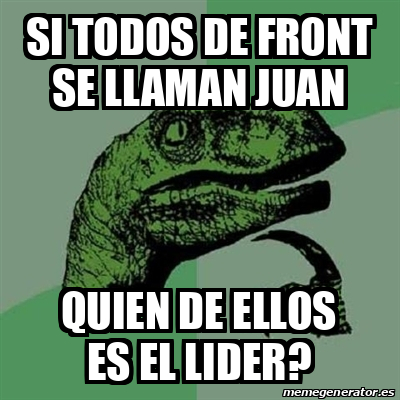 Meme Filosoraptor Si Todos De Front Se Llaman Juan Quien De Ellos Es El Lider