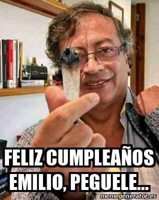 Meme Personalizado Feliz Cumplea Os Emilio Peguele