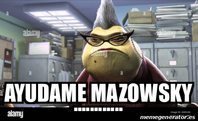 Meme Personalizado Ayudame Mazowsky