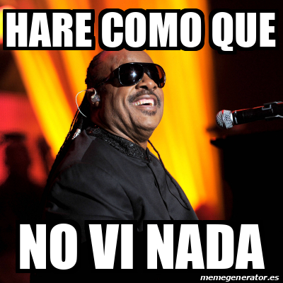 Meme Personalizado Hare Como Que No Vi Nada 33335473