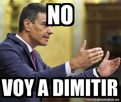 Meme Personalizado No Voy A Dimitir