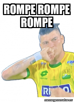 Rompeme Sticker Meme Personalizado - ROMPE ROMPE ROMPE - 33442090
