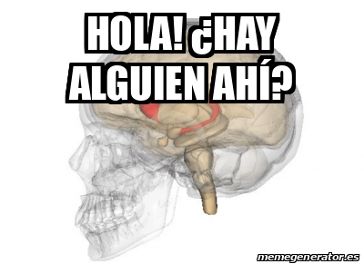 Meme Personalizado - HOLA! ¿hAY ALGUIEN AHÍ? - 33455759