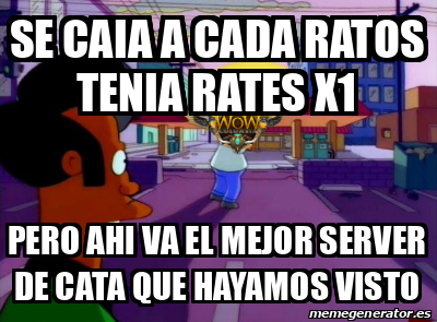 Meme Personalizado - se caia a cada ratos tenia rates x1 pero ahi va el ...