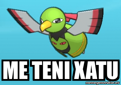 Meme Personalizado - Me teni xatu - 33078550