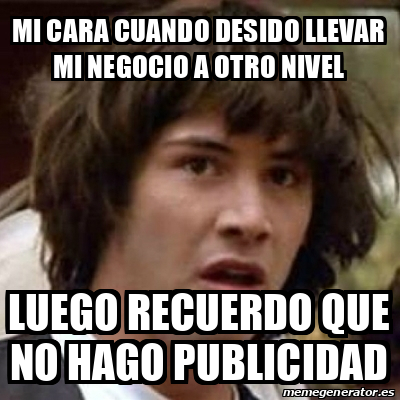 Meme Keanu Reeves Mi Cara Cuando Desido Llevar Mi Negocio A Otro