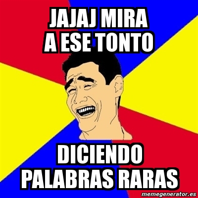 Meme Yao Ming Jajaj Mira A Ese Tonto Diciendo Palabras Raras