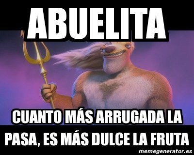 Meme Personalizado ABUELITA Cuanto M s Arrugada La Pasa Es M s meme-personalizado-abuelita-cuanto-m-s-arrugada-la-pasa-es-m-s