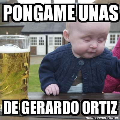 Meme Drunk Baby Pongame Unas De Gerardo Ortiz 5361761