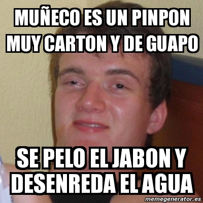 muñeco de carton