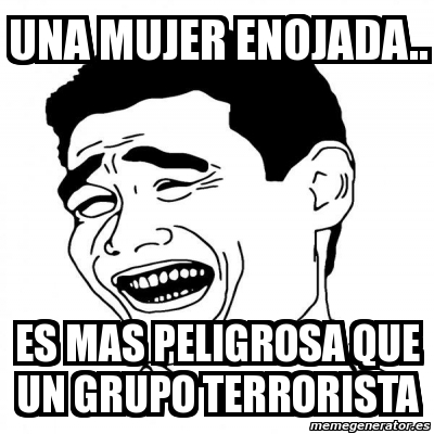 Meme Yao Ming 2 Una Mujer Enojada Es Mas Peligrosa Que Un