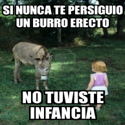 burro en erección