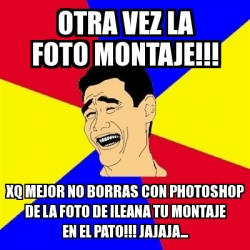 Meme Yao Ming - otra vez la foto montaje!!! xq mejor no ...