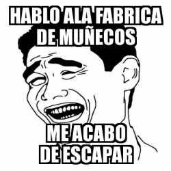 fabrica de muñecos