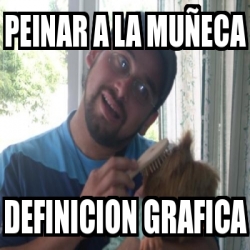 muñeca de peinar