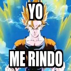 Meme Personalizado - yo me rindo - 14348185