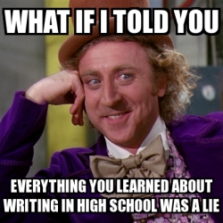 Meme Willy Wonka - whAT IF I TOLD YOU EVERYTHING YOU LEARNED ABOUT ...