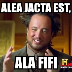 alea jacta est meme