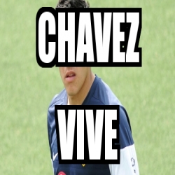 Meme Personalizado Chavez Vive