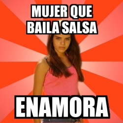 Meme Jealous Girl Mujer Que Baila Salsa Enamora