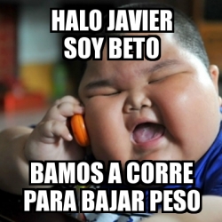 Corre para bajar de peso