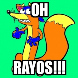 Meme Personalizado - OH RAYOS!!! - 22982808
