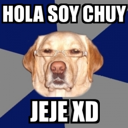 Meme Perro Racista - hola soy chuy jeje XD - 23198314