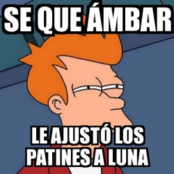 patines ámbar