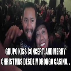 Meme Personalizado - Grupo Kiss Concert. And merry Christmas desde ...